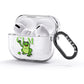 Personalised Frog Initials AirPods Glitter Case 3rd Gen Side Image