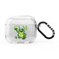 Personalised Frog Initials AirPods Glitter Case 3rd Gen