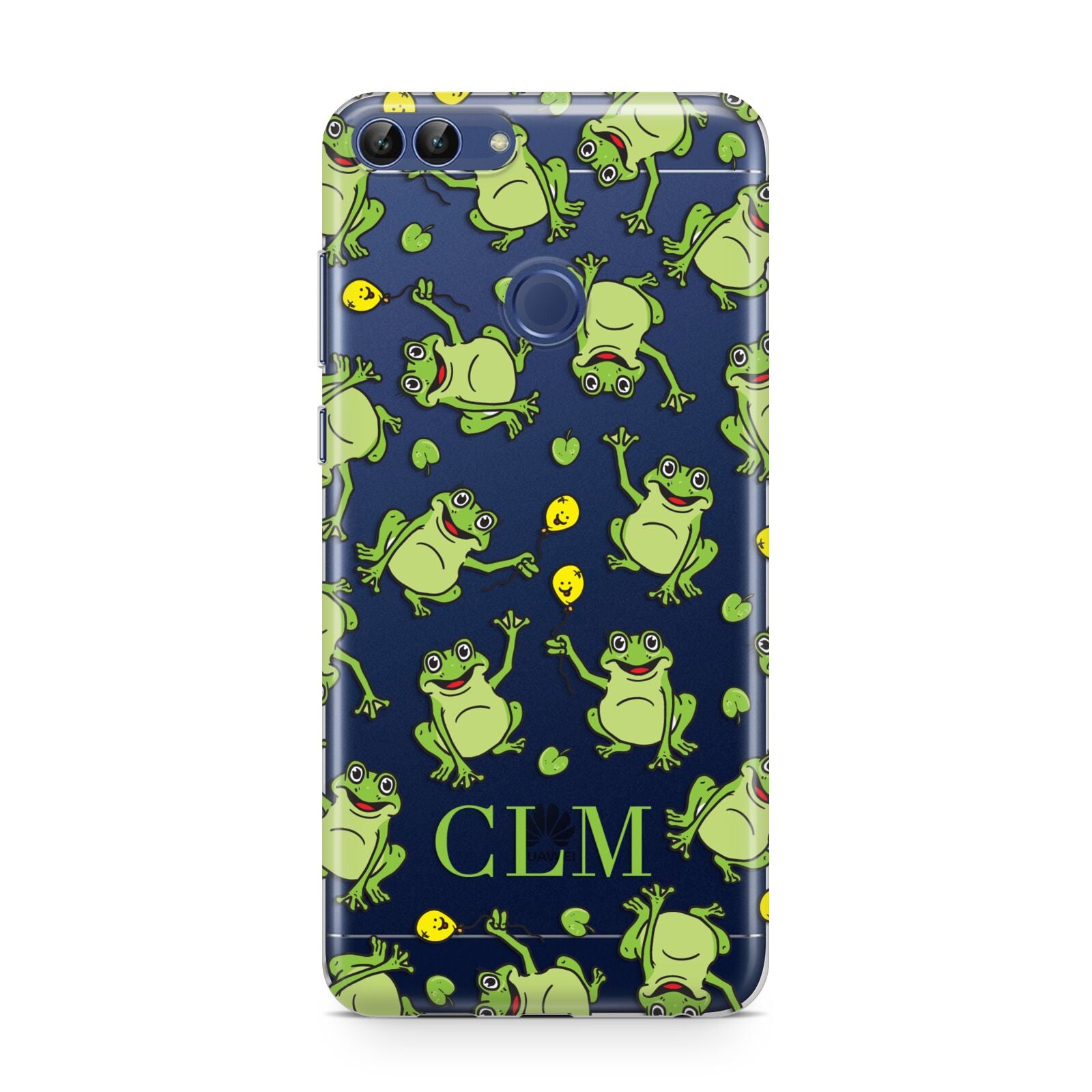 Personalised Frog Initials Huawei P Smart Case