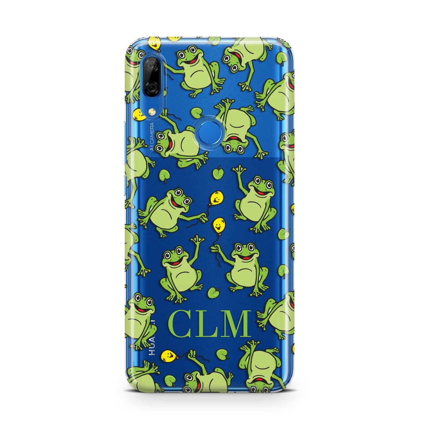 Personalised Frog Initials Huawei P Smart Z