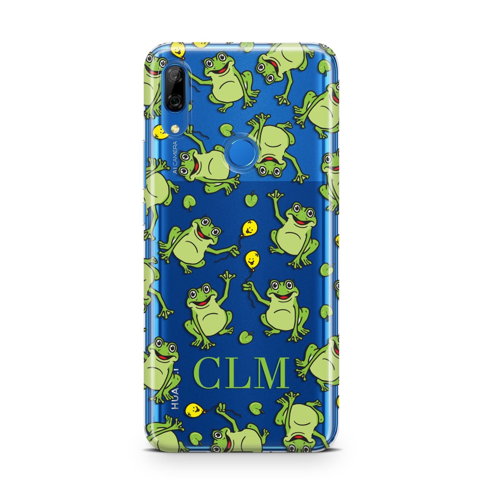 Personalised Frog Initials Huawei P Smart Z