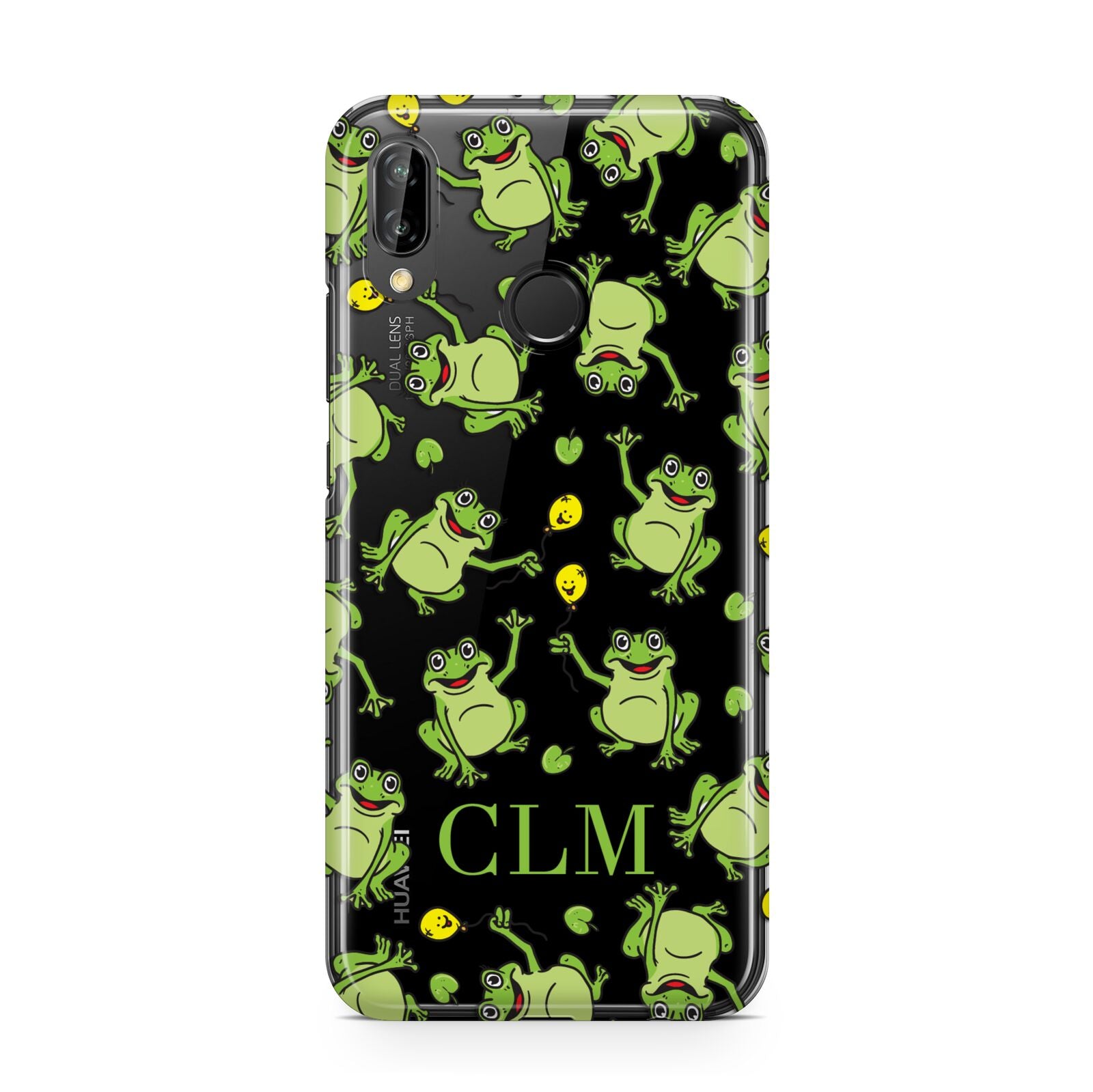 Personalised Frog Initials Huawei P20 Lite Phone Case