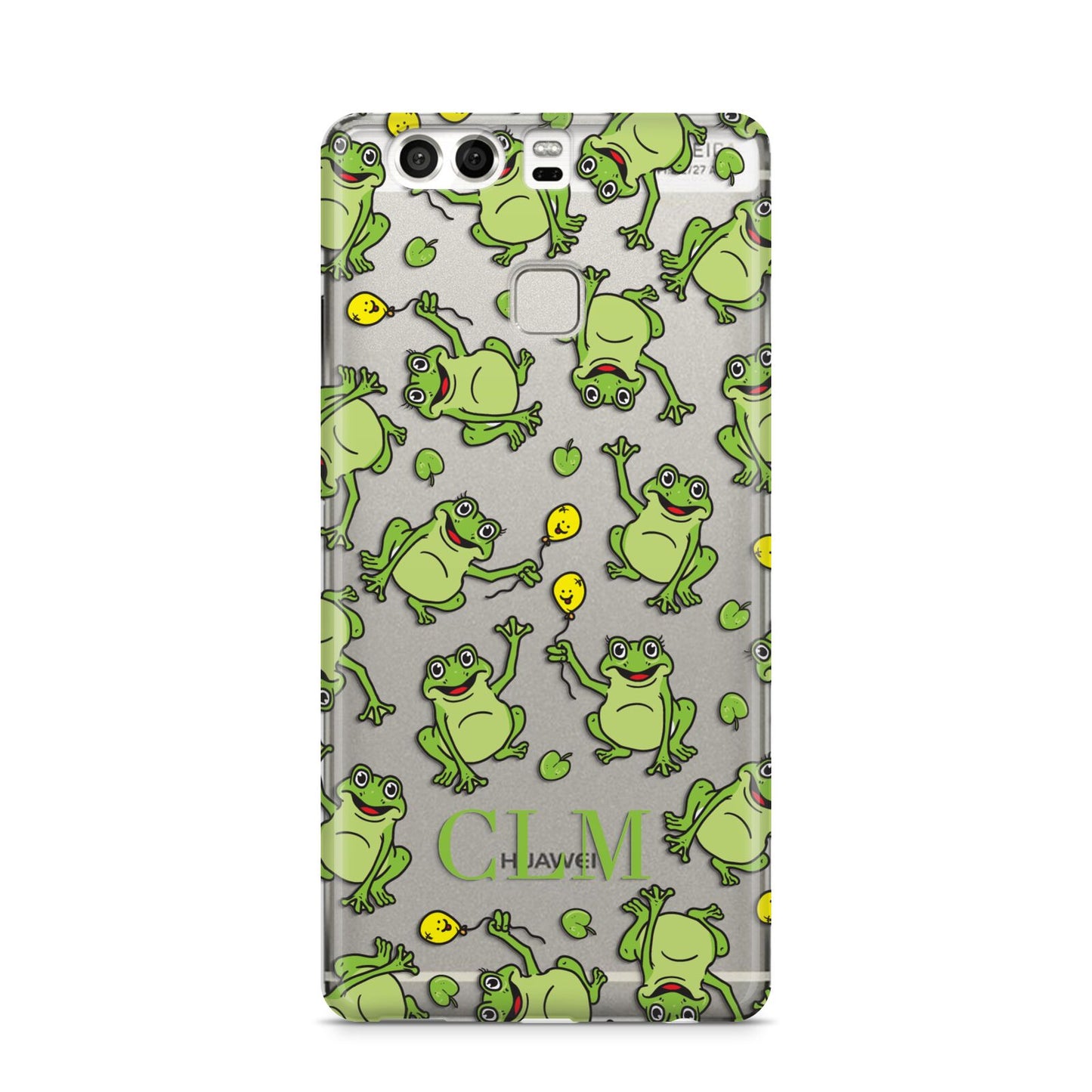 Personalised Frog Initials Huawei P9 Case