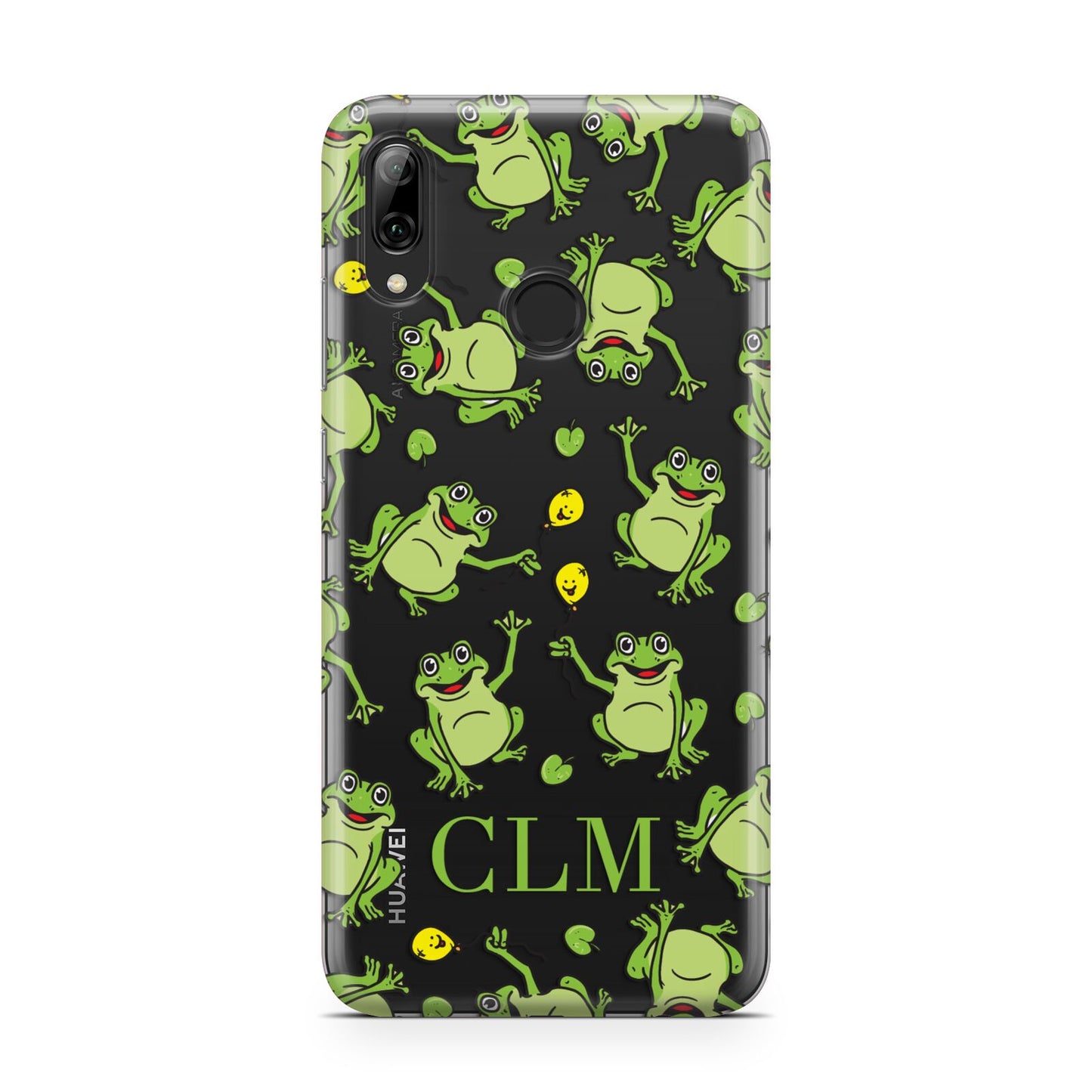 Personalised Frog Initials Huawei Y7 2019