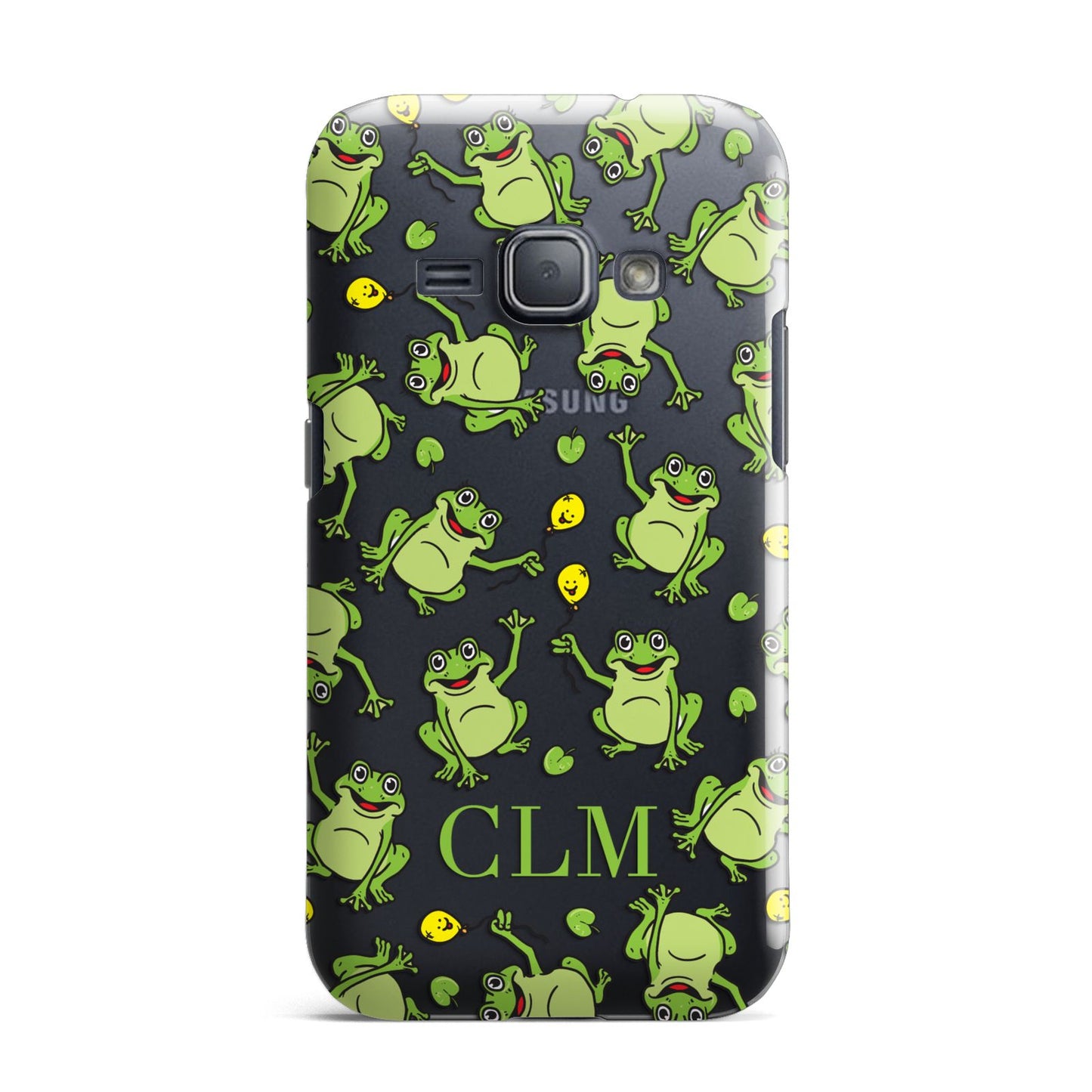 Personalised Frog Initials Samsung Galaxy J1 2016 Case