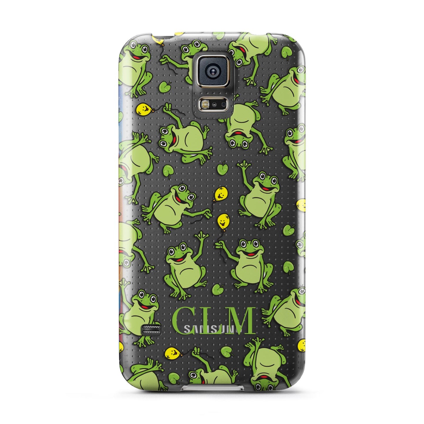 Personalised Frog Initials Samsung Galaxy S5 Case