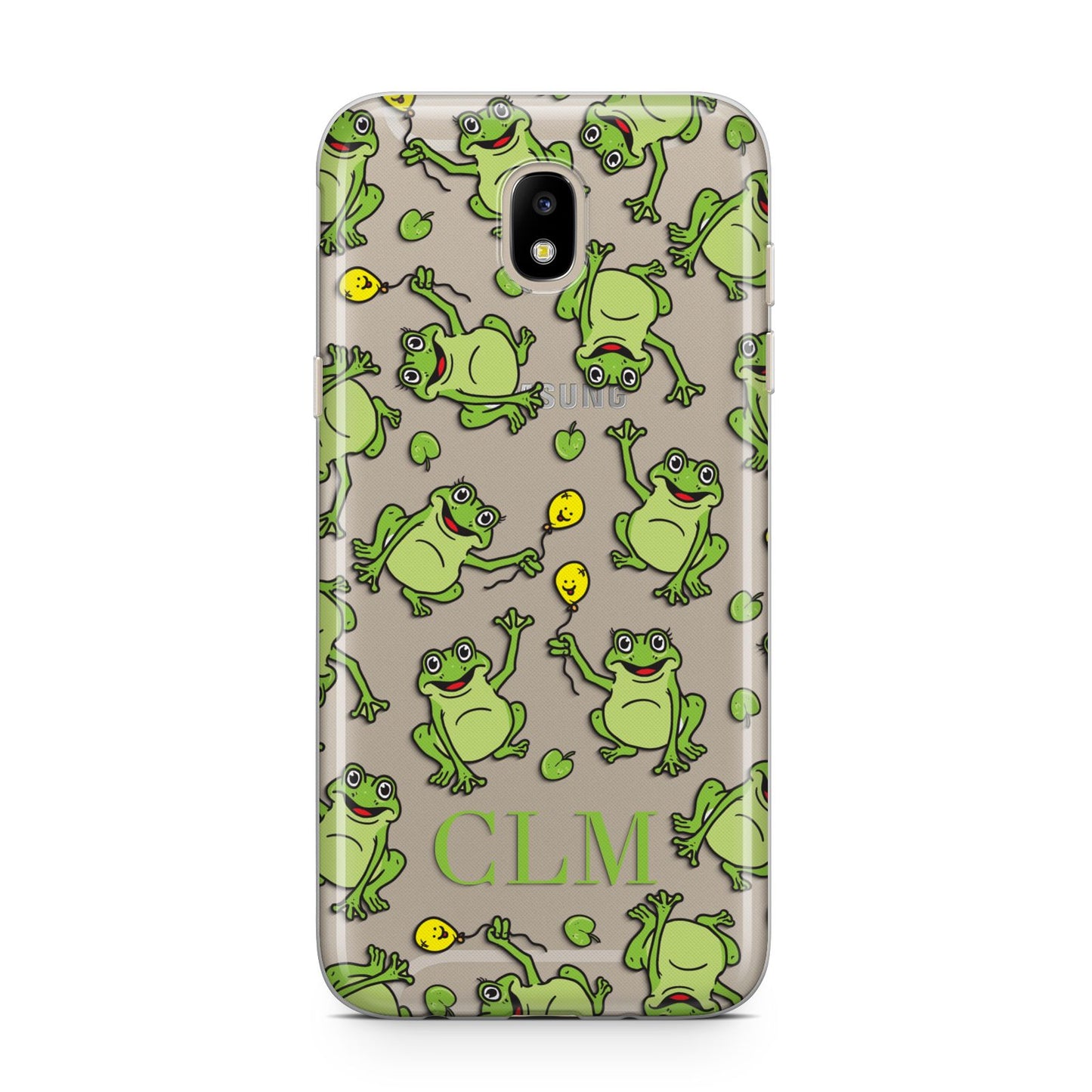Personalised Frog Initials Samsung J5 2017 Case