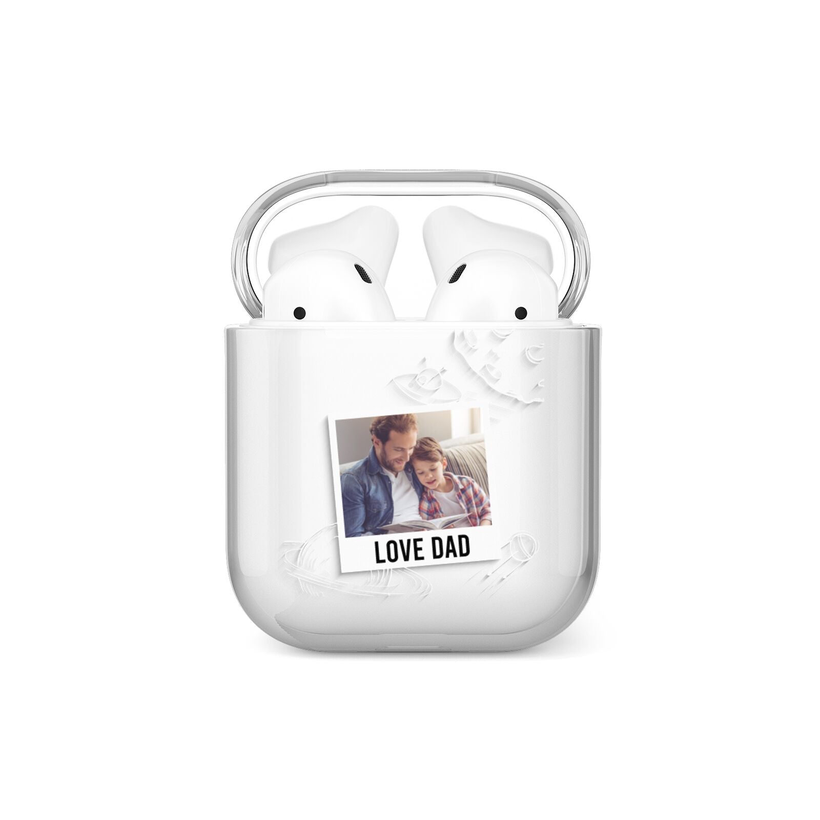 Personalised From Dad Photo AirPods Case