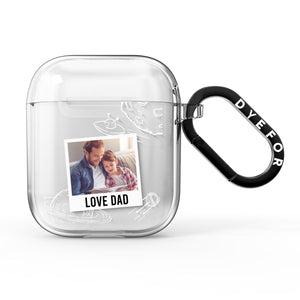 Personalised From Dad Photo AirPods Case