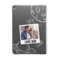 Personalised From Dad Photo Apple iPad Grey Case