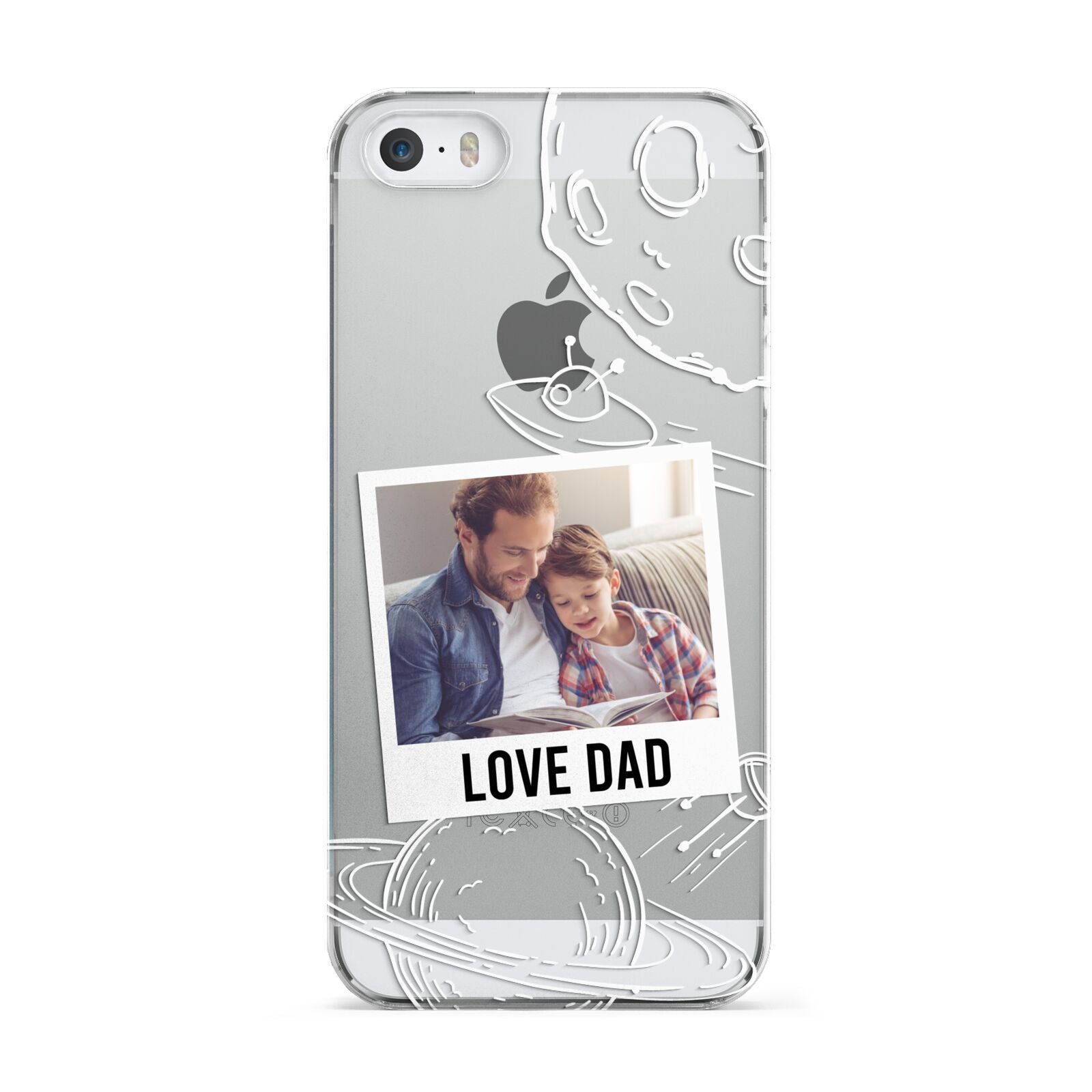 Personalised From Dad Photo Apple iPhone 5 Case
