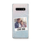 Personalised From Dad Photo Protective Samsung Galaxy Case