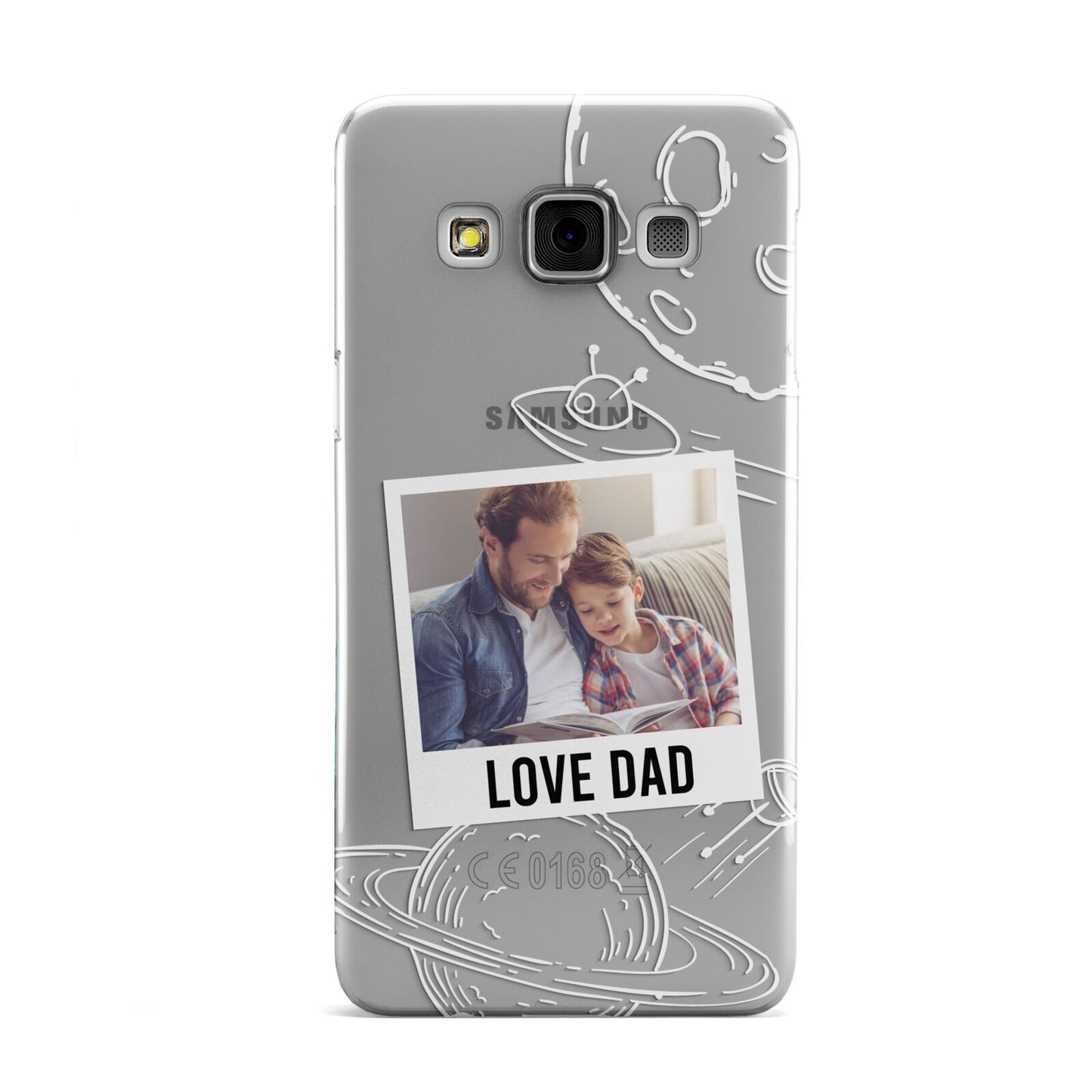 Personalised From Dad Photo Samsung Galaxy A3 Case