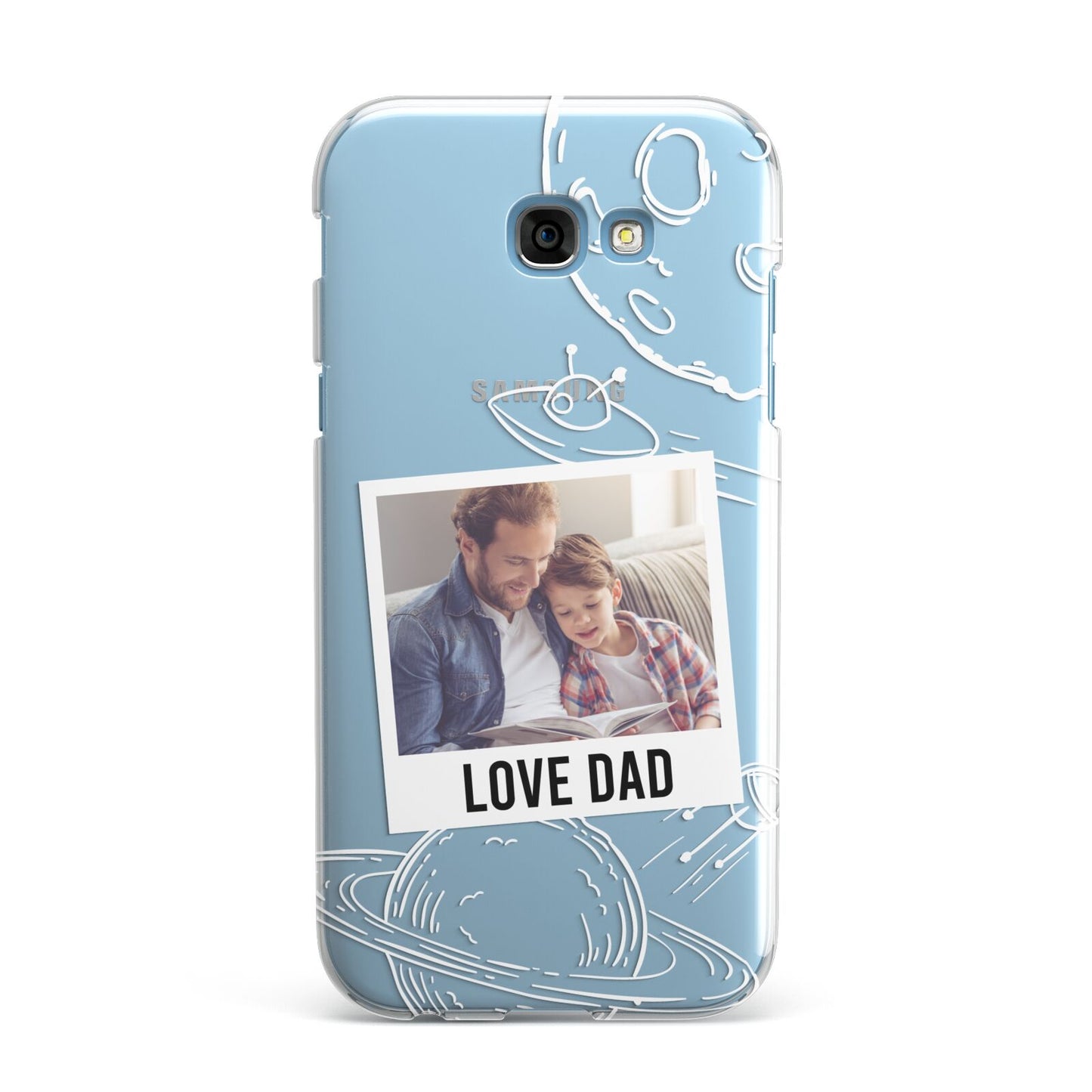 Personalised From Dad Photo Samsung Galaxy A7 2017 Case