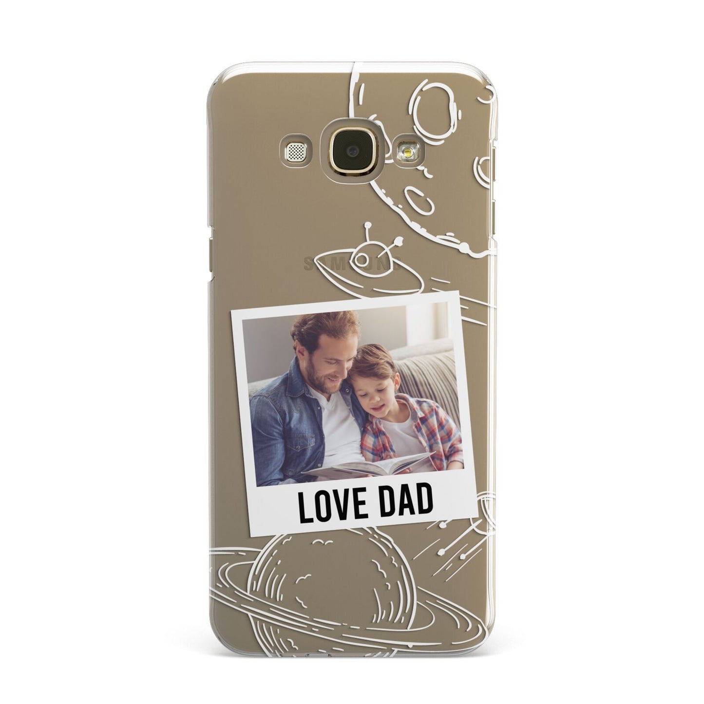 Personalised From Dad Photo Samsung Galaxy A8 Case