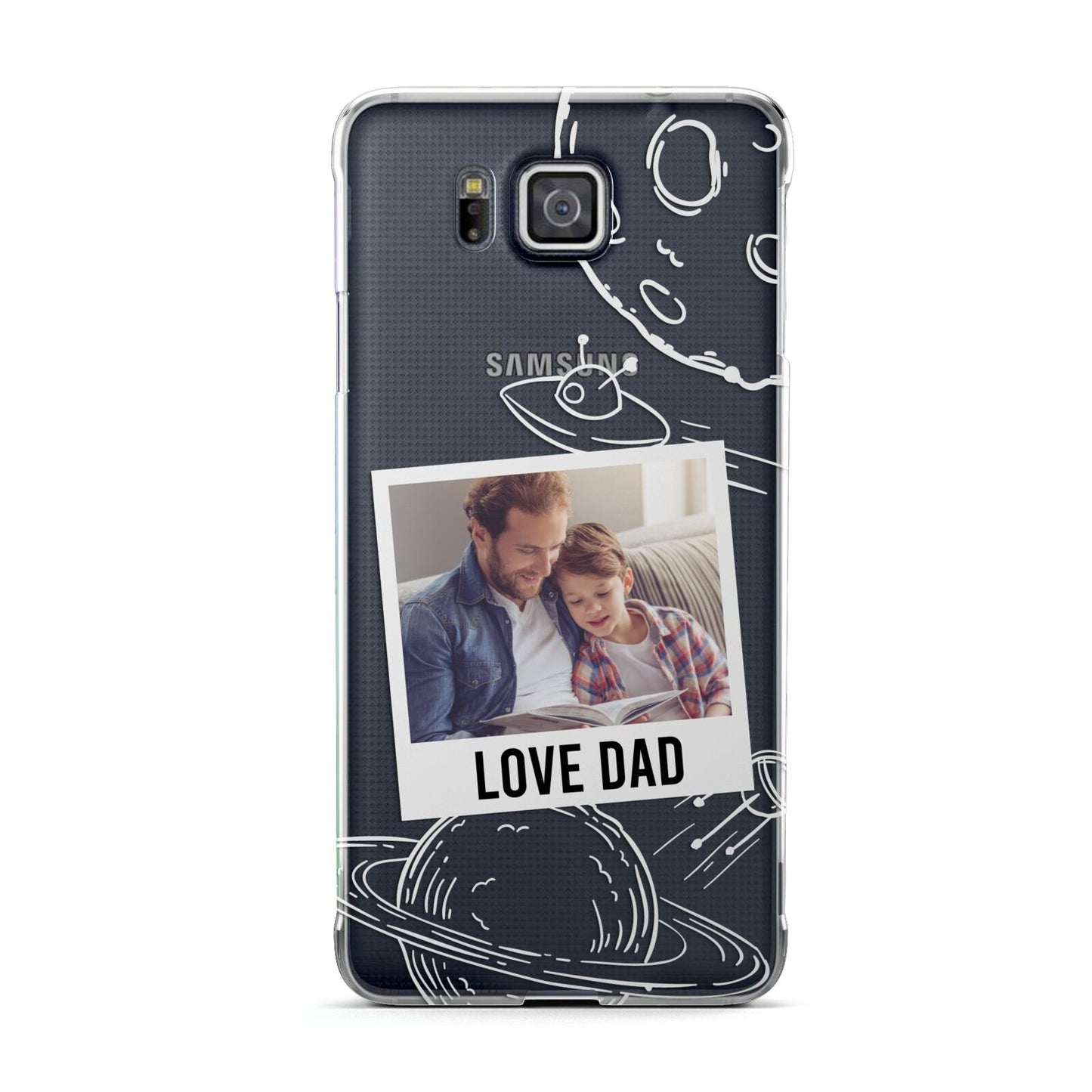 Personalised From Dad Photo Samsung Galaxy Alpha Case