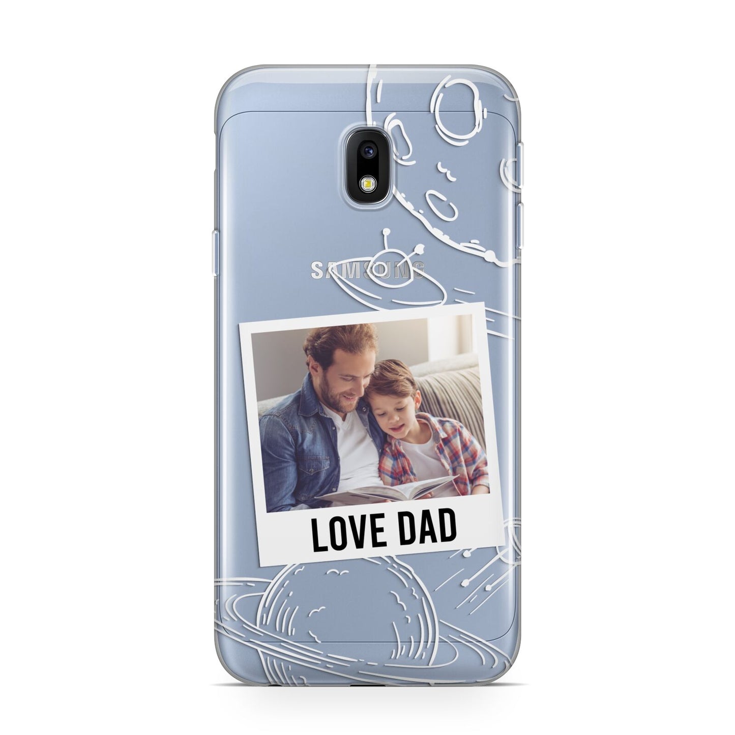 Personalised From Dad Photo Samsung Galaxy J3 2017 Case
