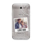 Personalised From Dad Photo Samsung Galaxy J7 2017 Case