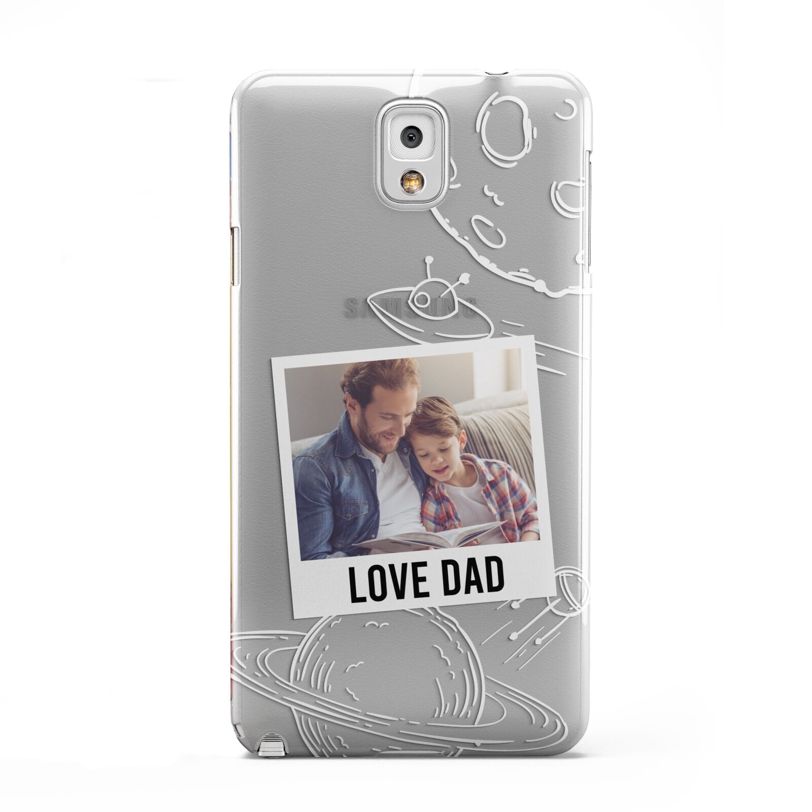Personalised From Dad Photo Samsung Galaxy Note 3 Case