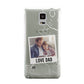 Personalised From Dad Photo Samsung Galaxy Note 4 Case