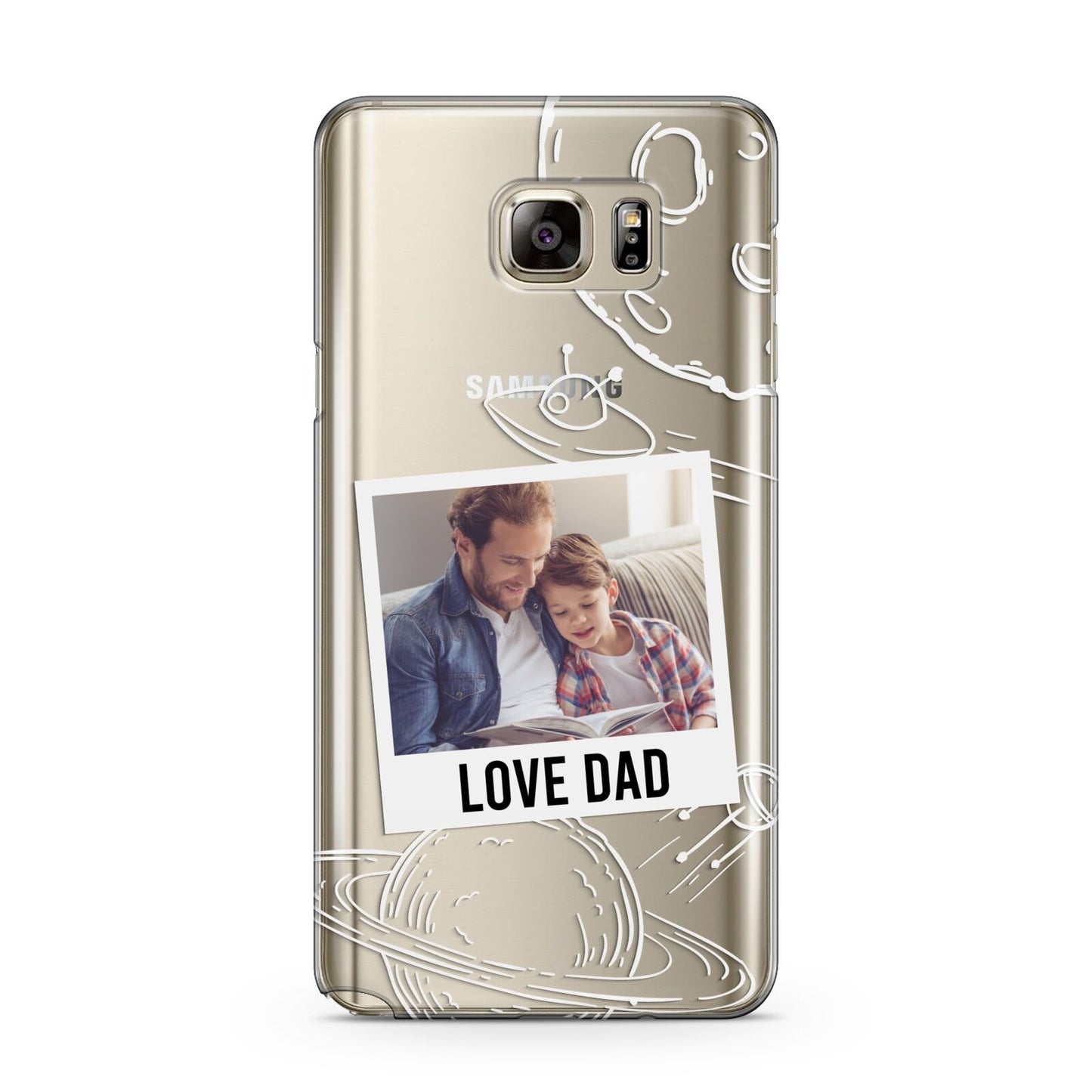 Personalised From Dad Photo Samsung Galaxy Note 5 Case