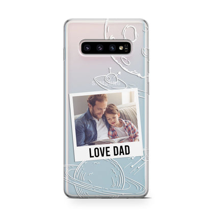Personalised From Dad Photo Samsung Galaxy S10 Case
