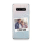 Personalised From Dad Photo Samsung Galaxy S10 Plus Case