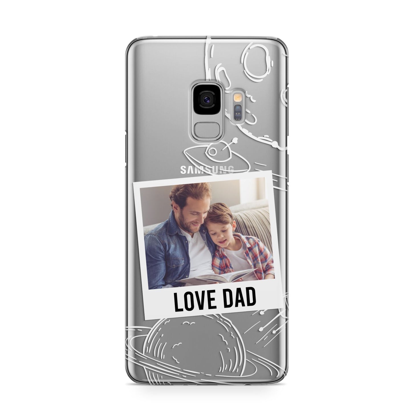 Personalised From Dad Photo Samsung Galaxy S9 Case