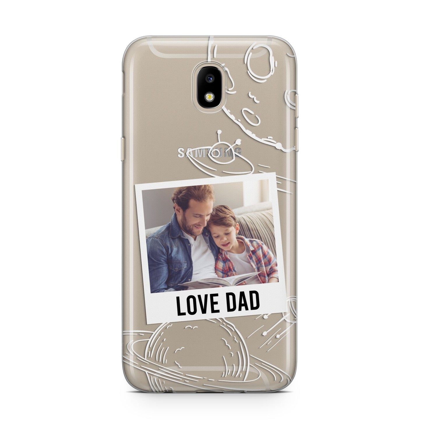 Personalised From Dad Photo Samsung J5 2017 Case