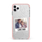 Personalised From Dad Photo iPhone 11 Pro Max Impact Pink Edge Case