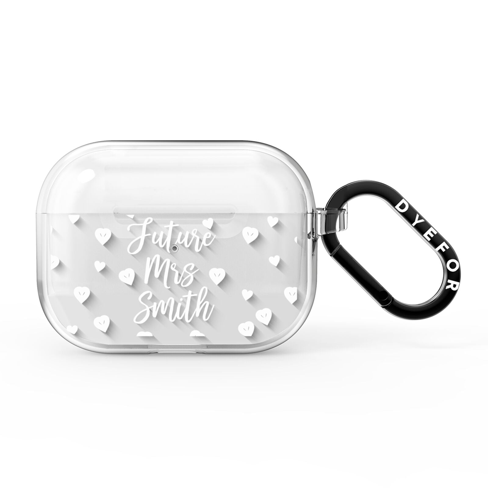Personalised Future Mrs AirPods Pro Clear Case