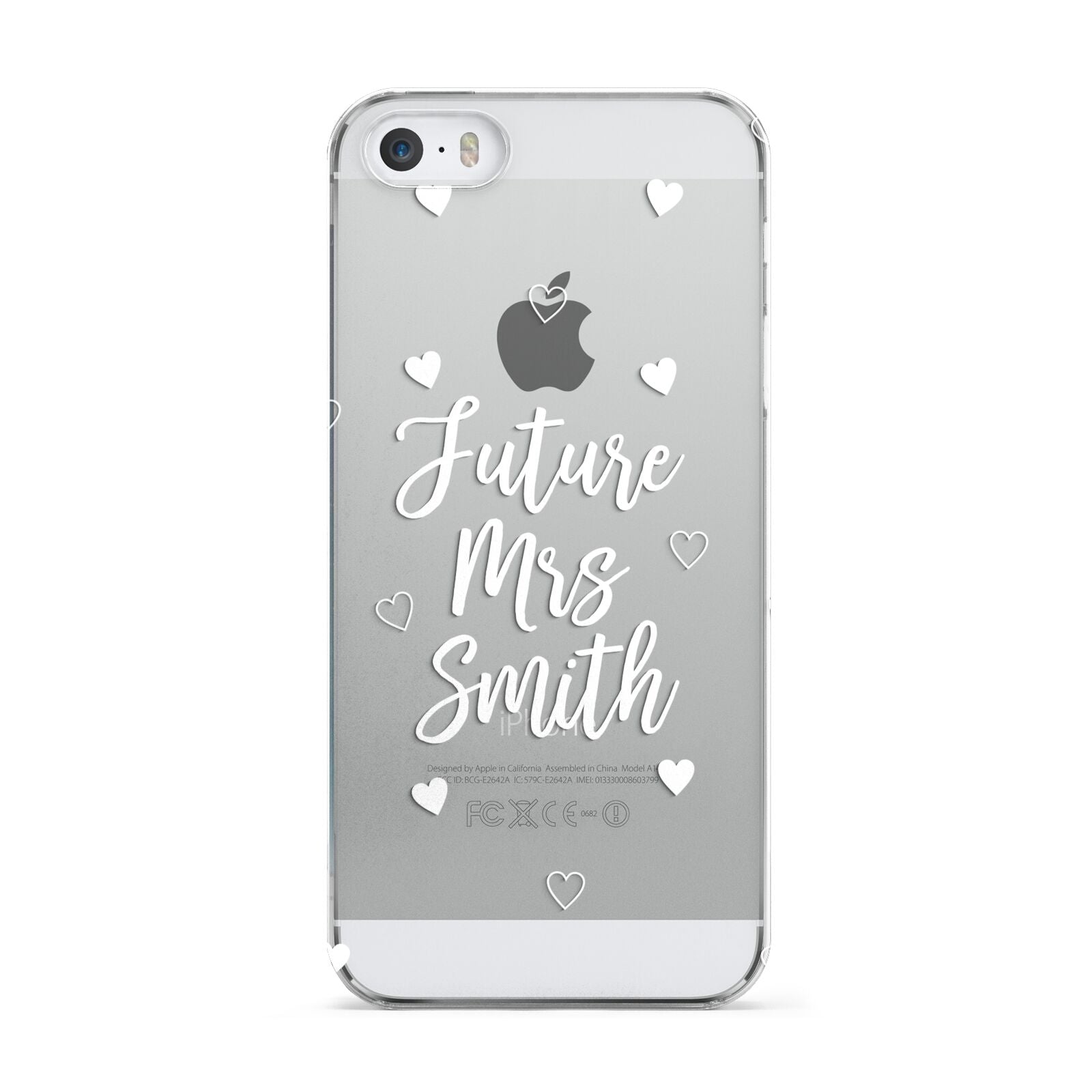 Personalised Future Mrs Apple iPhone 5 Case