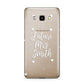 Personalised Future Mrs Samsung Galaxy J7 2016 Case on gold phone