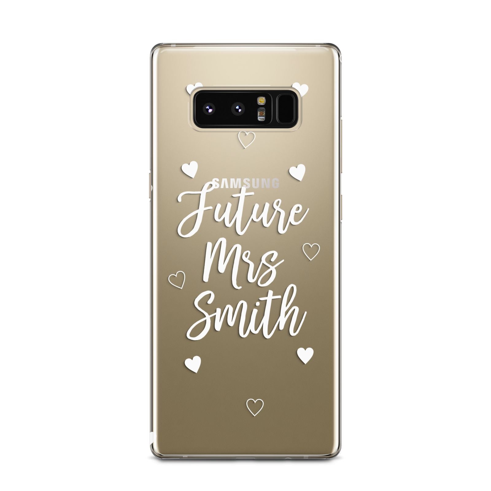 Personalised Future Mrs Samsung Galaxy Note 8 Case