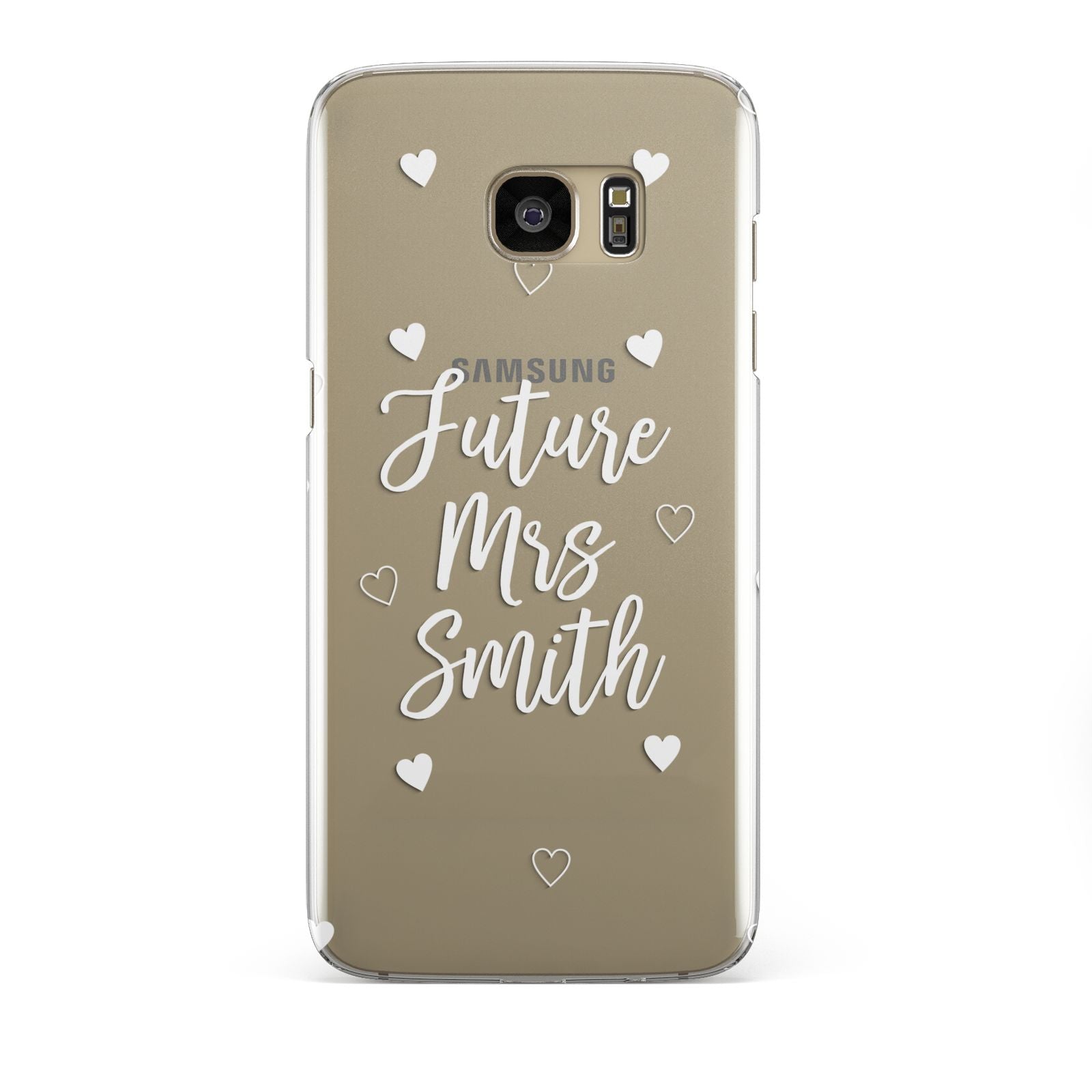 Personalised Future Mrs Samsung Galaxy S7 Edge Case