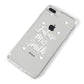 Personalised Future Mrs iPhone 8 Plus Bumper Case on Silver iPhone Alternative Image