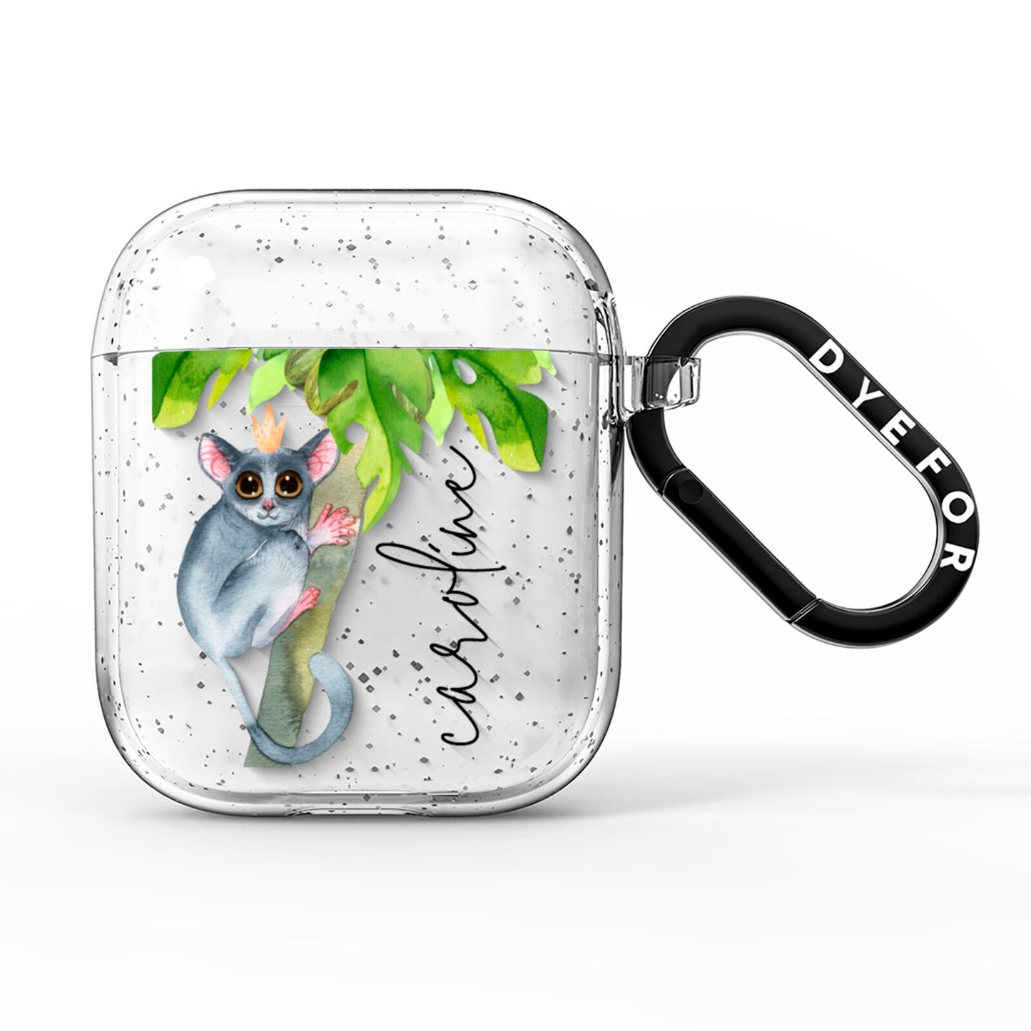 Personalised Galago AirPods Glitter Case