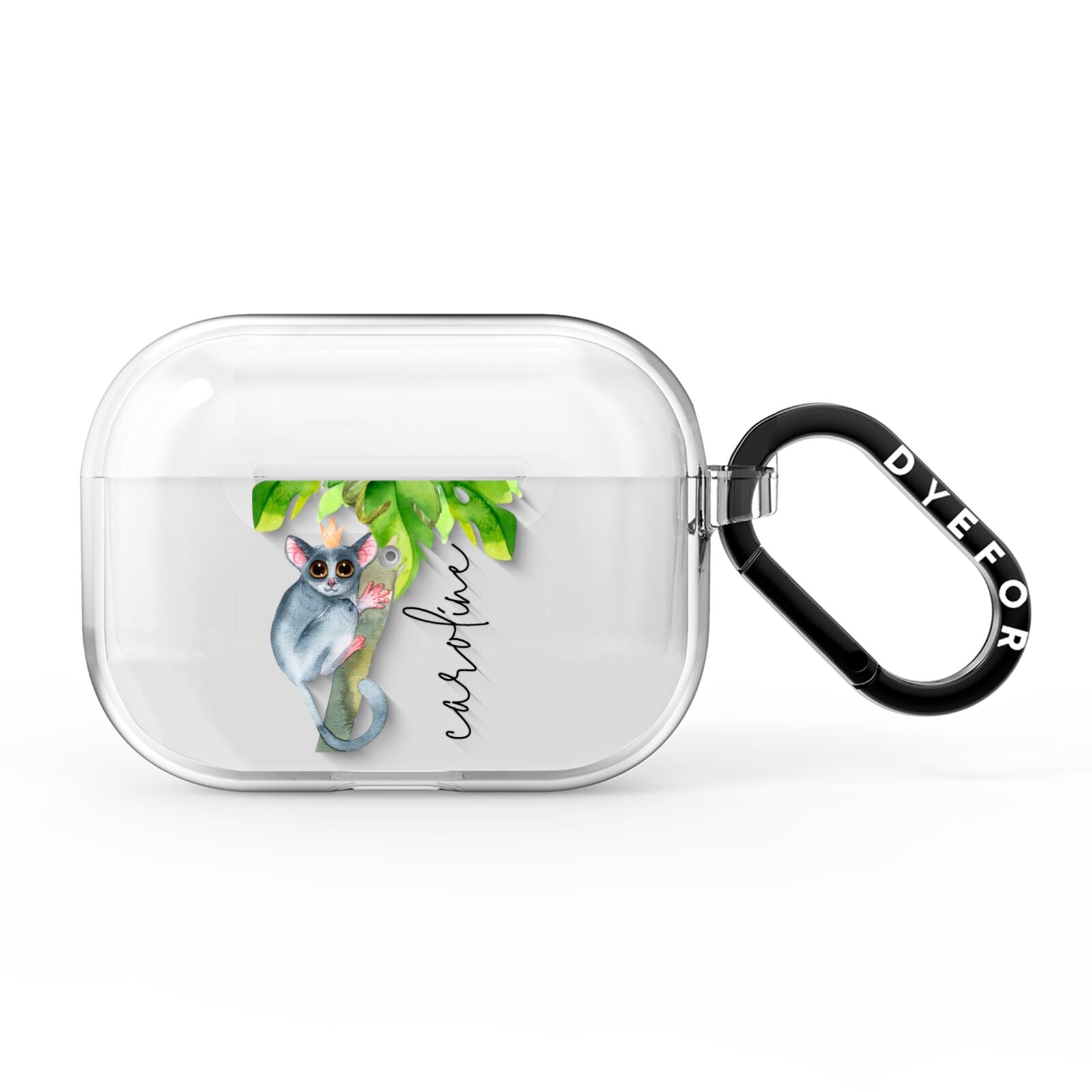 Personalised Galago AirPods Pro Clear Case