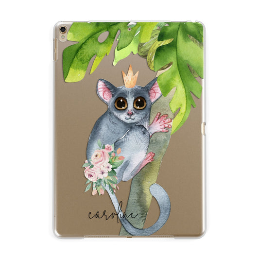 Personalised Galago Apple iPad Gold Case