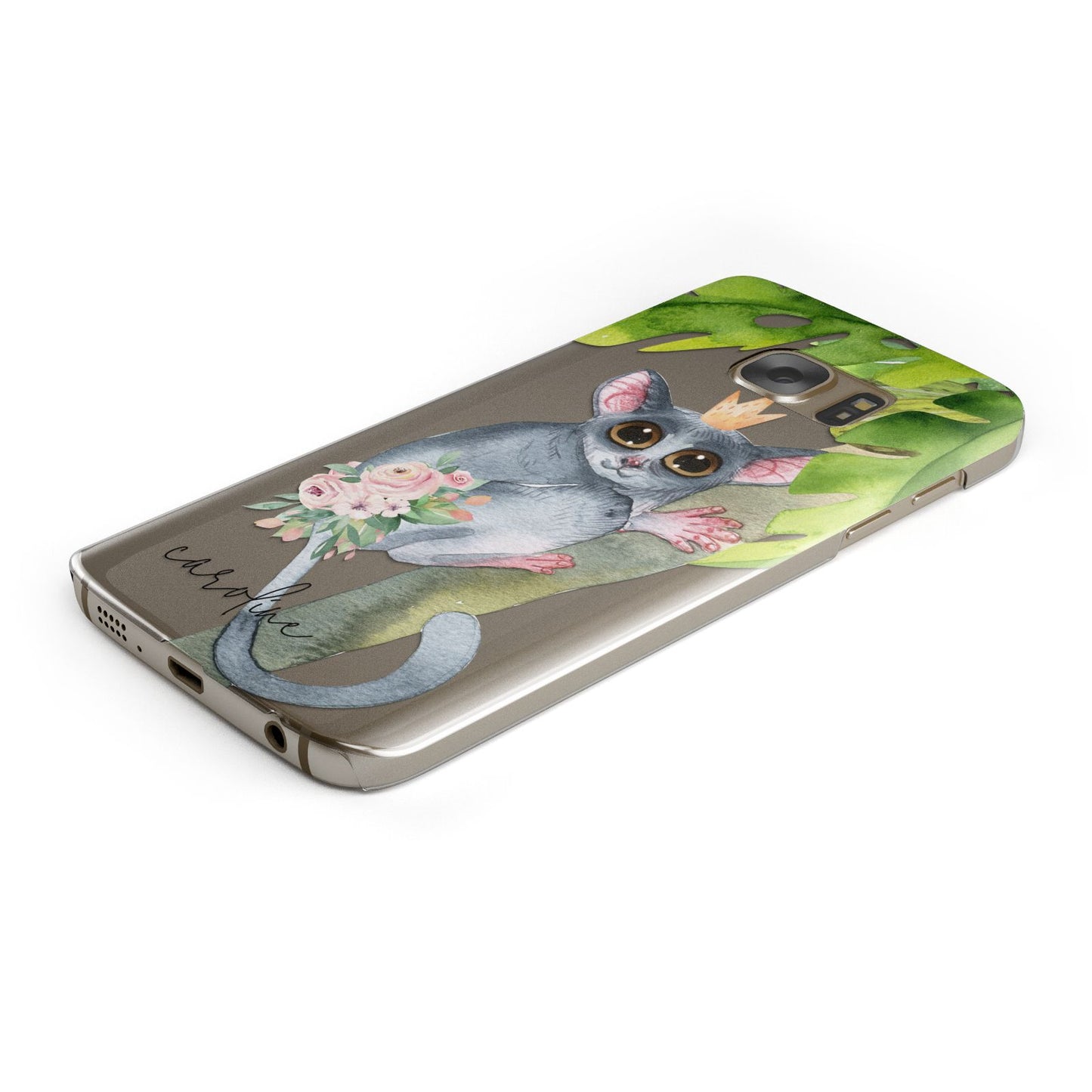 Personalised Galago Samsung Galaxy Case Bottom Cutout