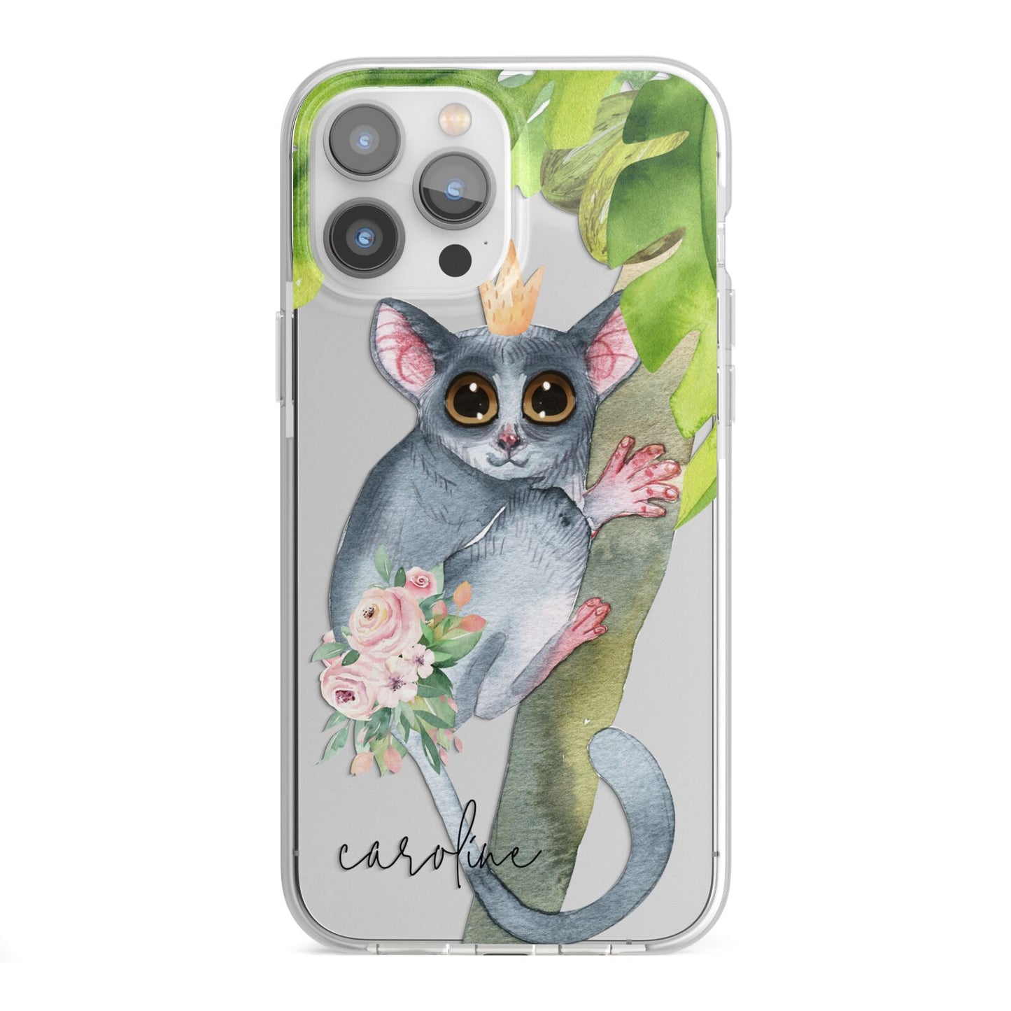 Personalised Galago iPhone 13 Pro Max TPU Impact Case with White Edges