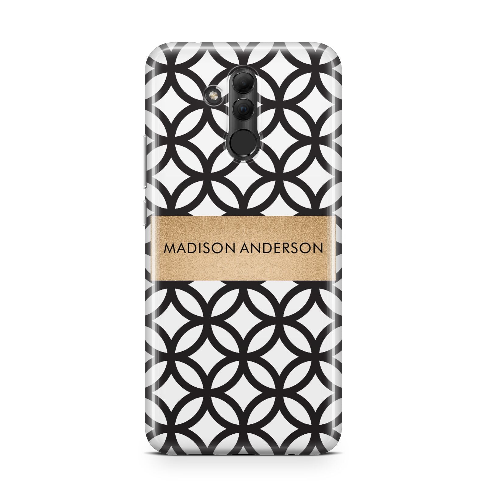 Personalised Geometric Name Or Initials Custom Huawei Mate 20 Lite