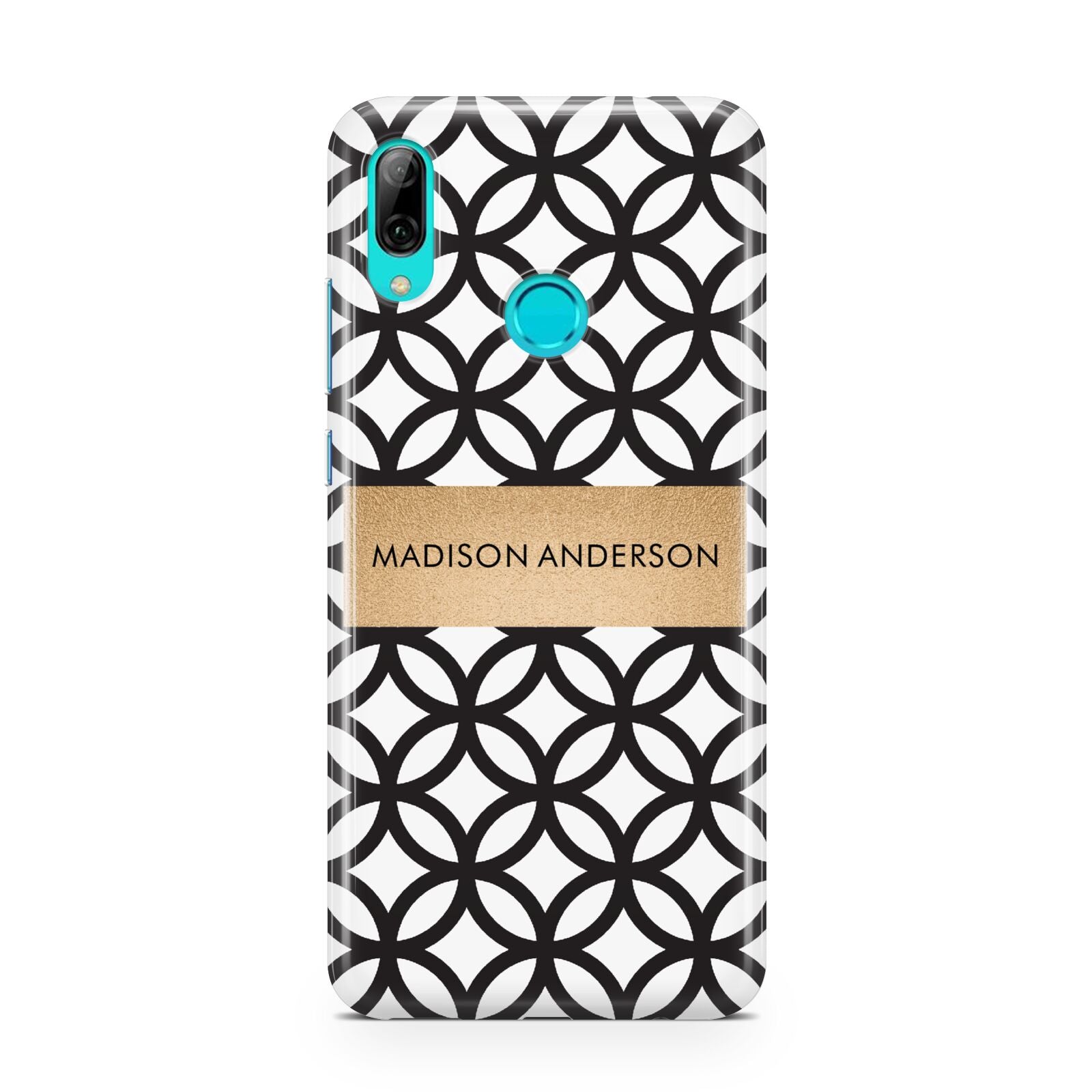 Personalised Geometric Name Or Initials Custom Huawei P Smart 2019 Case