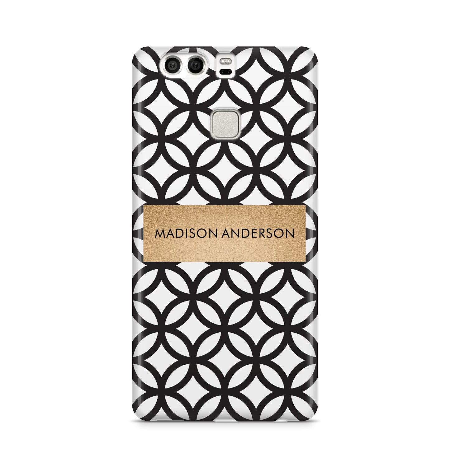 Personalised Geometric Name Or Initials Custom Huawei P9 Case