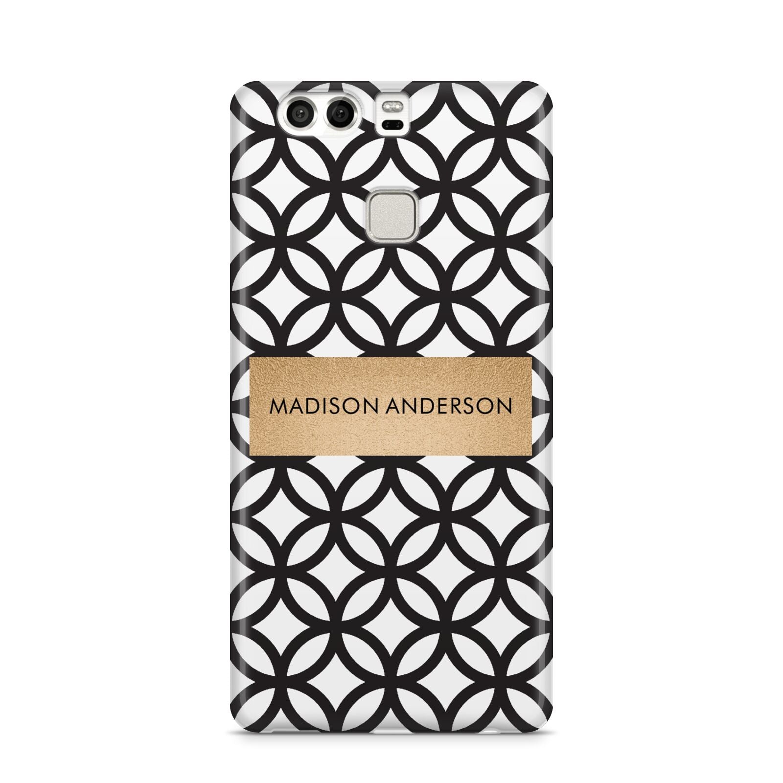 Personalised Geometric Name Or Initials Custom Huawei P9 Case