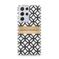 Personalised Geometric Name Or Initials Custom Samsung S21 Ultra Case