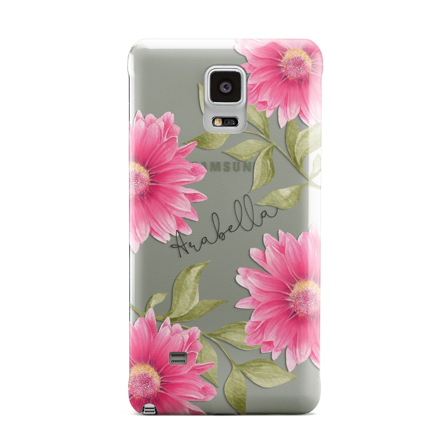 Personalised Gerbera Daisy Samsung Galaxy Note 4 Case