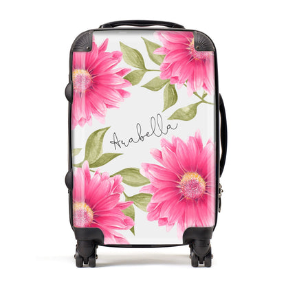 Personalised Gerbera Daisy Suitcase