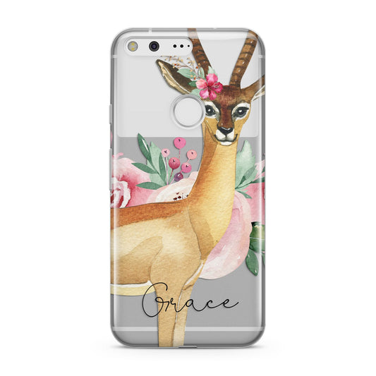 Personalised Gerenuk Google Pixel Case