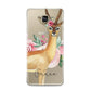 Personalised Gerenuk Samsung Galaxy A3 2016 Case on gold phone